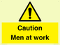 WV12810: Caution Men at work