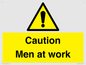 WV12810: Caution Men at work