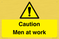 WV12810: Caution Men at work