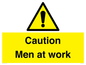 WV12810: Caution Men at work