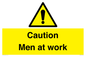 WV12810: Caution Men at work