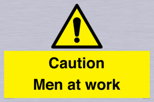 WV12810: Caution Men at work