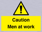 WV12810: Caution Men at work