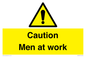 WV12810: Caution Men at work