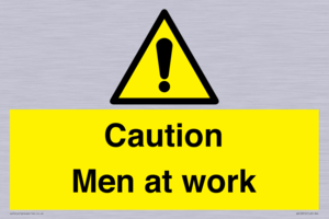 WV12810: Caution Men at work