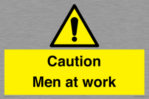 WV12810: Caution Men at work