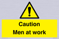 WV12810: Caution Men at work