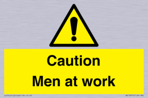 WV12810: Caution Men at work