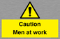 WV12810: Caution Men at work