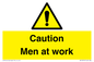 WV12810: Caution Men at work