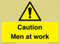WV12810: Caution Men at work