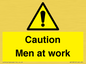 WV12810: Caution Men at work