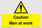 WV12810: Caution Men at work