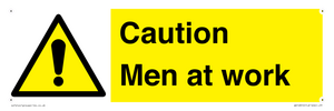 WV12810: Caution Men at work
