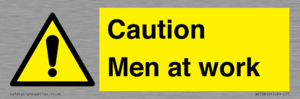 WV12810: Caution Men at work