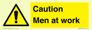 WV12810: Caution Men at work