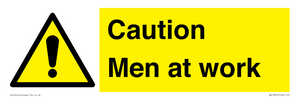WV12810: Caution Men at work