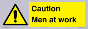 WV12810: Caution Men at work