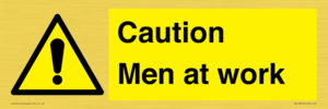 WV12810: Caution Men at work