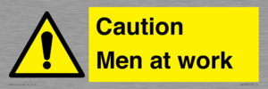 WV12810: Caution Men at work