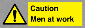 WV12810: Caution Men at work