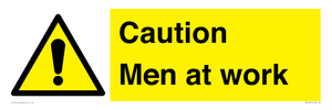 WV12810: Caution Men at work