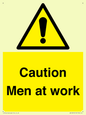 WV12810: Caution Men at work