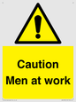 WV12810: Caution Men at work