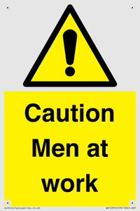 WV12810: Caution Men at work