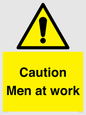 WV12810: Caution Men at work