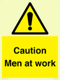 WV12810: Caution Men at work