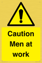 WV12810: Caution Men at work