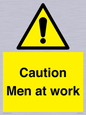 WV12810: Caution Men at work