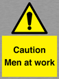 WV12810: Caution Men at work