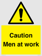 WV12810: Caution Men at work