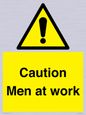 WV12810: Caution Men at work