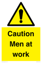 WV12810: Caution Men at work