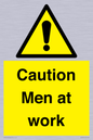 WV12810: Caution Men at work