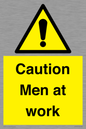 WV12810: Caution Men at work