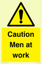 WV12810: Caution Men at work