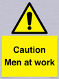 WV12810: Caution Men at work