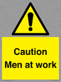 WV12810: Caution Men at work