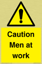 WV12810: Caution Men at work