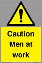 WV12810: Caution Men at work