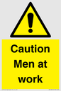 WV12810: Caution Men at work