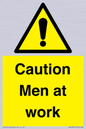 WV12810: Caution Men at work