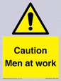 WV12810: Caution Men at work