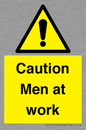 WV12810: Caution Men at work
