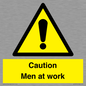 WV12810: Caution Men at work