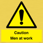 WV12810: Caution Men at work